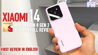 This is Xiaomi 14 with HyperOS & Snapdragon 8 Gen 3 | Full Initial Review in English