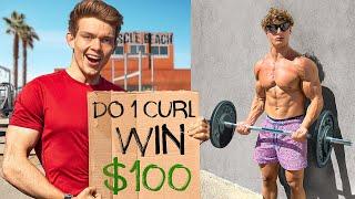 Beat The Impossible Curl, Win $100!