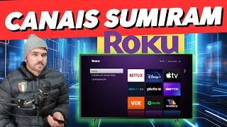 Tv roku sumiu canais abertos?   Veja porque isso está acontecendo e Qual é a solução!