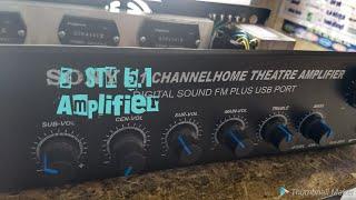 500 watts 5.1  Assemble amplifier STK 4141(2)4191(1)