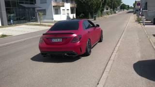 C63s Chrom rot Schubabschaltung sound 650ps