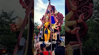 #short #shorts Durga Mata Agaman 2022 | Durga Devi Agaman In Hyderabad | Sri Choudhary Arts Mumbai