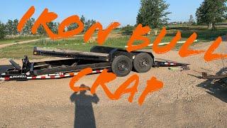 Ironbull tilt trailer review! DON’T BUY THIS JUNK