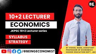 JKPSC 10+2 LECTURER ECONOMICS SYLLABUS