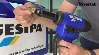 Cordless Nutsert Gun: How to operate the Gesipa® Firebird Pro Gold