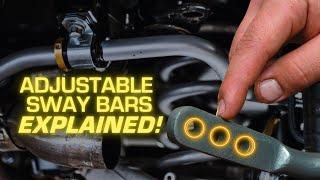 How Adjustable Sway Bars Work: Precision and Performance!