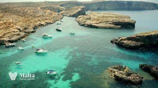 Malta: Comino- The Blue Lagoon (Drone) by Reisefernsehen.com - Reisevideo / travel video