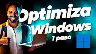 Mejora el RENDIMIENTO de tu PC o LAPTOP con un solo CLIC -  Optimiza Windows - COMPROBADO 