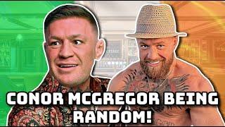 "the new" conor mcgregor being random