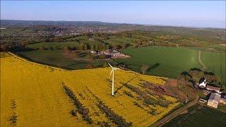Aerial Drone Footage Compilation, Midlands, UK. April/May 2017. Practise Flights.