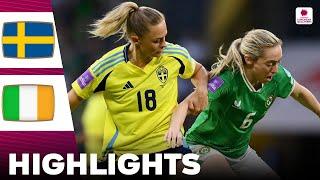 Sweden vs Ireland | Highlights | Women's Euro Qualifiers 04-06-2024