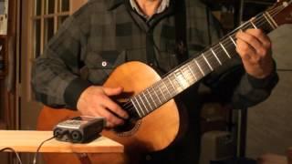 "It's hard", Fingerstyle Blues on classical guitar by Andrei Krylov