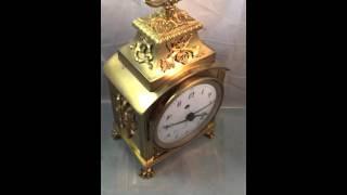 Fully Restored Courvoisier Fusee Pendule d Officier Grande Sonnerie Clock, c1800