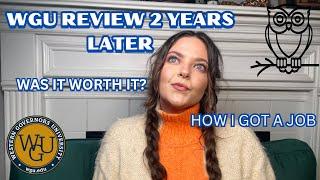 Is Western Governors University Worth It? 2 Years Later + Job Hunt Tips & Tricks! WGU Review