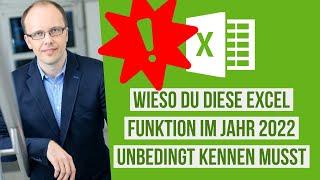 Wieso du diese Microsoft Excel Funktion im Jahr 2022 unbedingt kennen musst