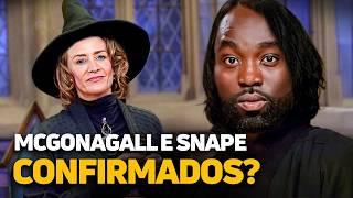  URGENTE: MCGONAGALL E SNAPE DA SÉRIE DE HARRY POTTER