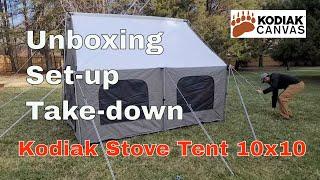 6173 Kodiak Cabin Tent 10x10 Hot Tent