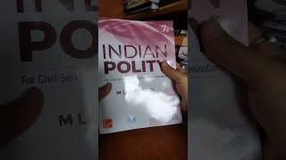 Laxmikant Polity 7th Edition #upsc #apsc #2023