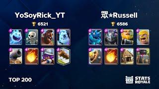 YoSoyRick_YT vs 眾⭐️Russell [TOP 200]