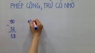 V6: Toán lớp 2-3- Hướng dẫn các con tính toán tốt hơn phép tính cộng, trừ có nhớ‍