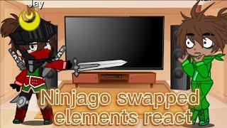 Ninjago swapped elements react