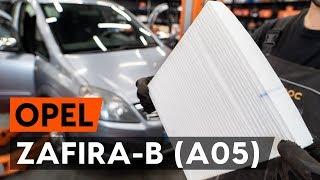 Как заменить салонный фильтр на OPEL ZAFIRA-B 2 (A05) [ВИДЕОУРОК AUTODOC]