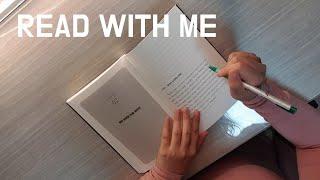 [READ WITH ME]같이 책 읽어요 |북튜버 아침 독서 feat.장작 타는 소리 |ASMR