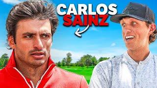 Golfing With F1 Driver Carlos Sainz!