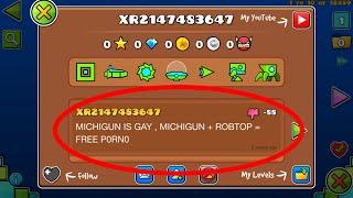 THE MOST TOXIC ACCOUNT EVER IN GEOMETRY DASH