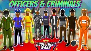 become officer and criminal compilation | dude theft wars