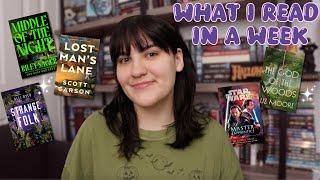 how much I *ACTUALLY* read in a week | weekly reading vlog