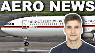 AUSFALL des REGIERUNGS-AIRBUS! AeroNews