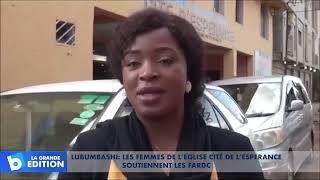 Lubumbashi: Les femmes de l’église Cité de l’Esperance soutiennent les FARDC