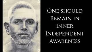 Ramana Maharshi ~ 𝐒𝐞𝐥𝐟-𝐀𝐛𝐢𝐝𝐢𝐧𝐠 𝐌𝐞𝐝𝐢𝐭𝐚𝐭𝐢𝐨𝐧 ~ Advaita