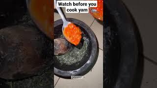 My Mum's Secret In Making Yam and Bitterleaf Combo/Everyone is Asking for More/ Village People Food