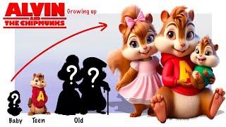 Alvin And The Chipmunks 2024 Growing up | Cartoon Wow