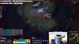 (Short) LoL Stream Highlight | I'm no Saintvicious | Gross Gore | League of Legends