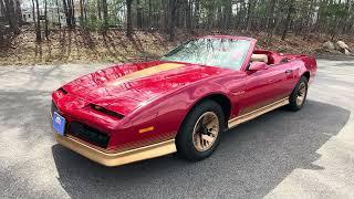 1984 Pontiac Firebird Trans Am Convertible