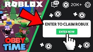 FREE ROBUX OBBY EVENT! GET ROBUX FOR ENTERING! ROBLOX (2020)