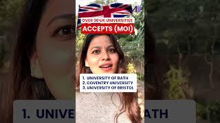  Study in the UK Without IELTS? Here’s How!  #studyinuk #moi