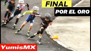 DEBUT nueva categoría MINI Saori luchando por el ORO Copa Morelia 2024 patinaje de velocidad México