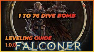 Last Epoch | 1 to 76 Dive Bomb Falconer! | Leveling Guide | 1.0