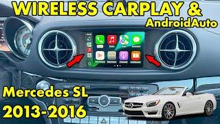 Wireless CarPlay and AndroidAuto in Mercedes SL 2013 2014 2015 2016 R231