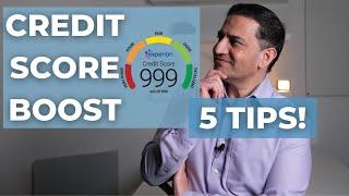 How to improve your CREDIT SCORE UK | Credit Report Explained