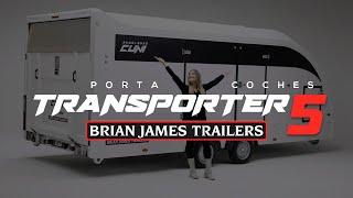 Remolque portacoches cerrado TRANSPORTER T5 Brian james