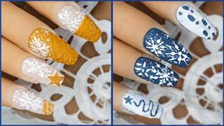 Easy Christmas Nail Art Design |Cute Christmas Nail Art Compilation | Cute Nails