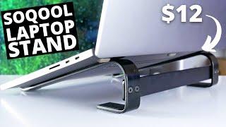 Soqool Laptop Stand REVIEW: Very Cheap, But a MUST HAVE!