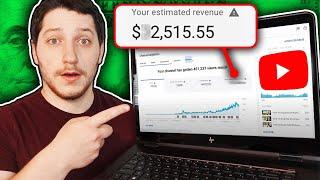 How Much MONEY I Make On Youtube With 10k Subscribers | Youtube Income