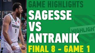 Highlights Sagesse vs Antranik - Final 8 - Game 1 - 13 April 2024