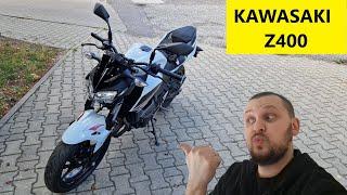 Test Recenzja Kawasaki Z400 - Czy warto dopłacać do klasy 300???!!!